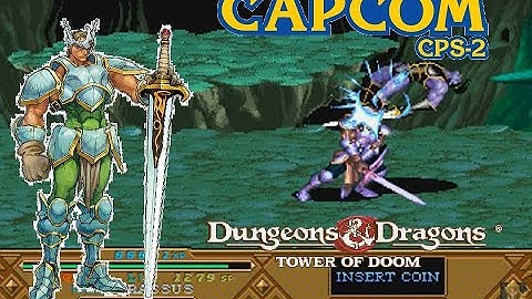 Dungeons & Dragons Tower Of Doom(D&D1) Hardest Fighter no miss playthrough