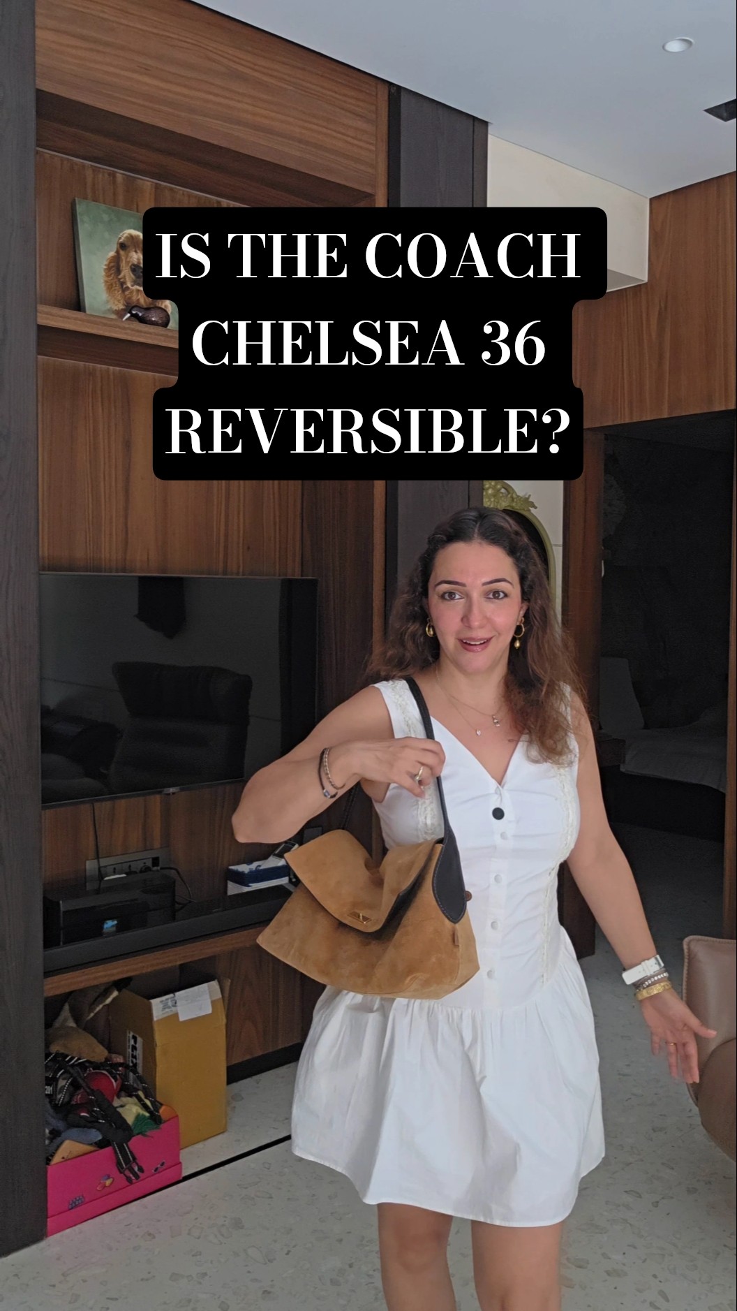 Is the Coach Chelsea 36 reversible?!?! #coach #bags #hack