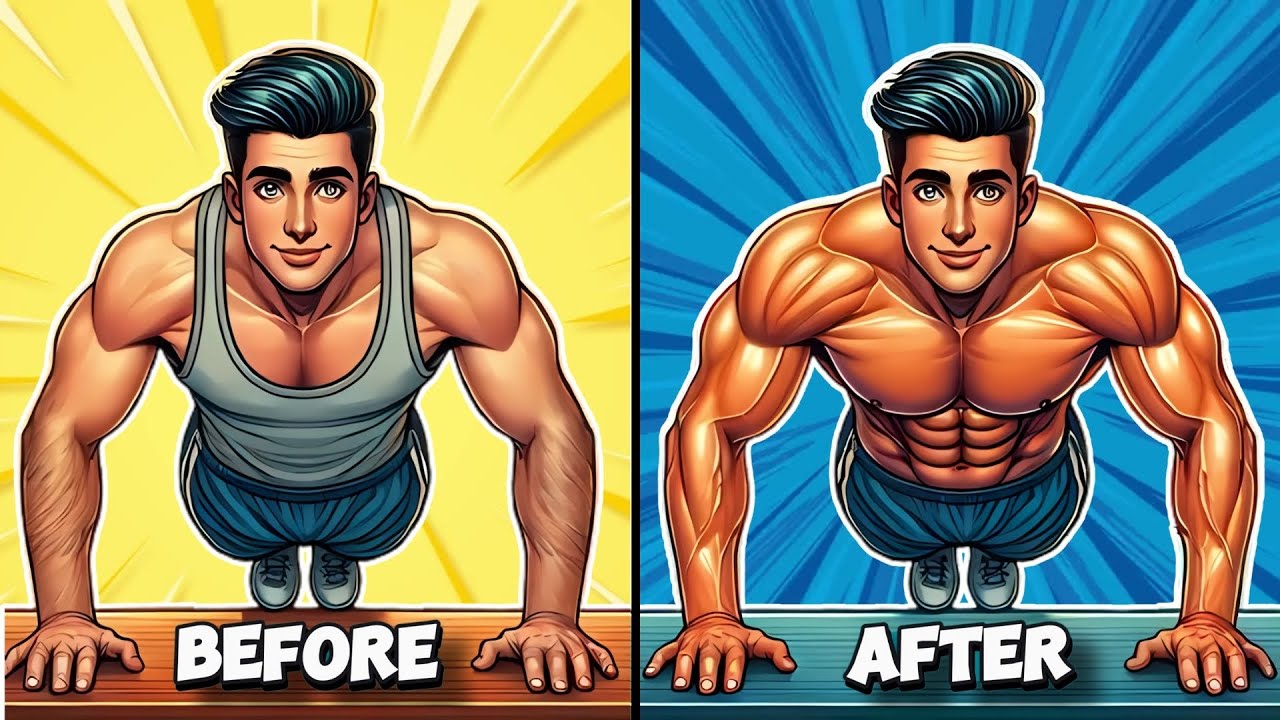 Intermediate Push-Up Workout at Home | No Equipment Needed! - YouTube
