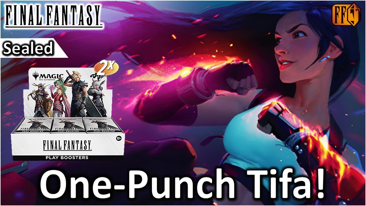 tifa final fantasy mtg One Punch Tifa! If its the first combat phase of your turn Tifa's New Art in FF