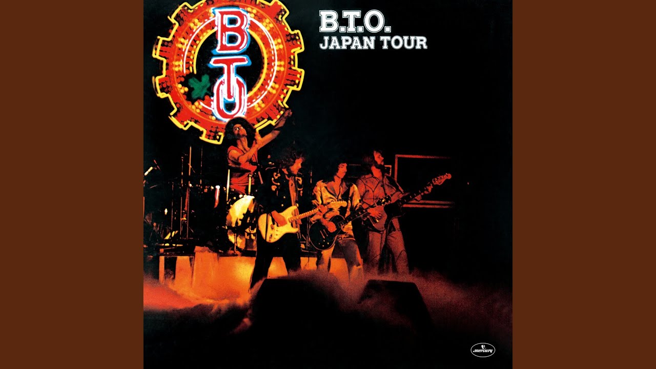 Live in Japan】Bachman–Turner Overdrive「B.T.O.Japan Tour」1977 