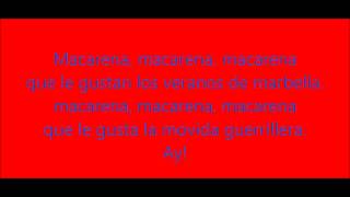 Los del rio - Macarena lyrics hq1080