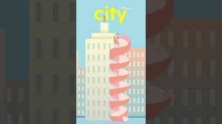 Kindergarten Sight Words: City | ABCmouse #learning #education #sightwordsforkids #kindergarten