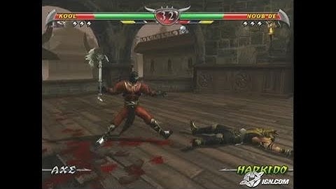 Mortal Kombat: Deception PlayStation 2 Gameplay - Ed Boon