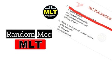 MCQ video for medical laboratory || random mcq part-4