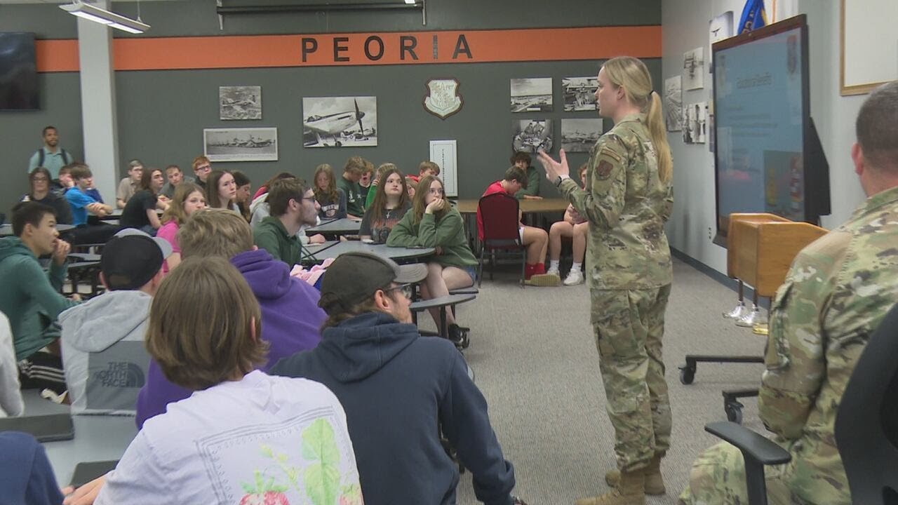 120 students visit 182nd Airlift Wing for career showcase