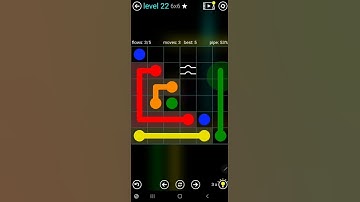 How To Solve Flow Free Bridges Blue Pack Level 22 6x6 Board Walk Through Solution Walkthrough