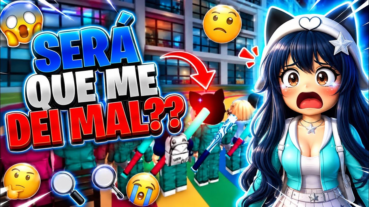Desafio Round 6: Consegui Sobreviver? 🤔✨ || ღNathy Jogaღ