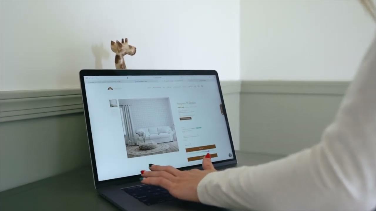 Loomwell Removable Wallpaper Wall Treatment Tutorial YouTube