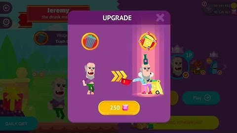 BOWMASTERS GAMEPLAY l JEREMY UPGRADED TO LIL DUMP JEREMY