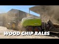 Day481 #OLLYBLOGS STRAW FLYING OUT THE DOOR ROADWORKS & WOODCHIP BALER#AnswerAsAPercent