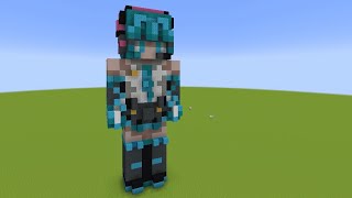 Minecraft Tutorial: How To Make Hatsune Miku