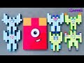 Looking for Mini Numberblocks 1200! NEW ASMR   Numberblocks Satisfying Video #10