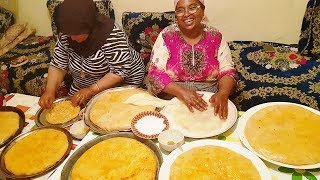 بسطيلة الحوت من يد الطباخة سعدية العلوي و اجواء خطوبة ابنتها/سلسلة أطباق بلادي المغرب (الحلقة 68)