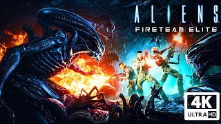 ALIENS: FIRETEAM ELITE All Cutscenes (Game Movie) 4K 60FPS Ultra HD