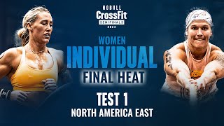 Women's Individual Test 1 Final Heat — 2023 North America East Semifinal