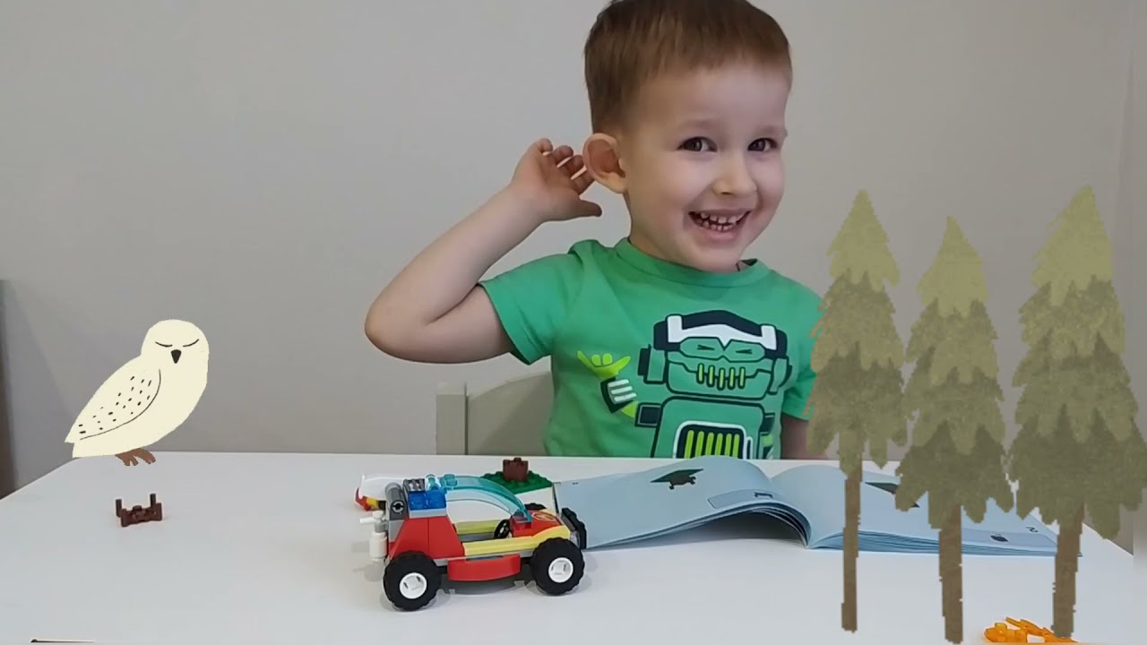 LEGO CITY 60247 / Пожарная машина С ВОДЯНОЙ ПУШКОЙ лего сити