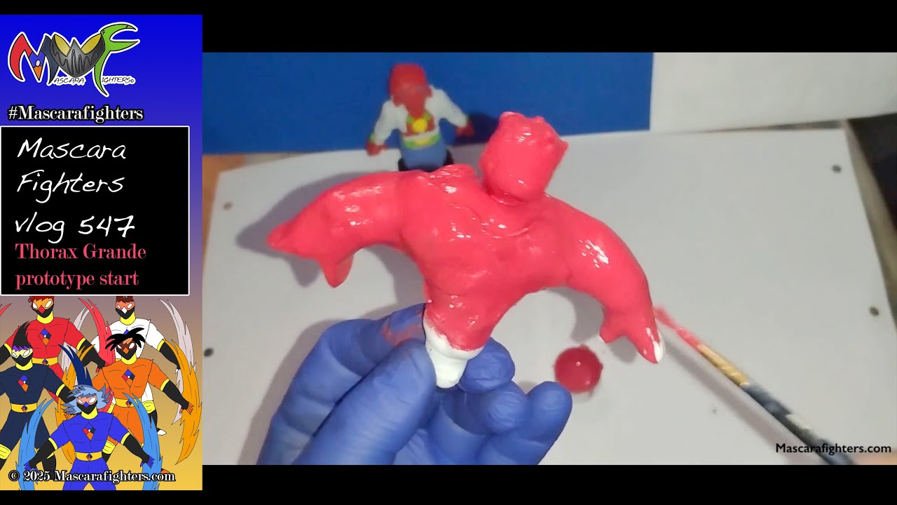 Mascara Fighters vlog 547 Thorax Grande prototype start