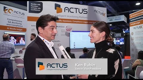 Introducing Actus X at NAB 25- Industry Leading QA Compliance Multiviewer with AI-Based Applications