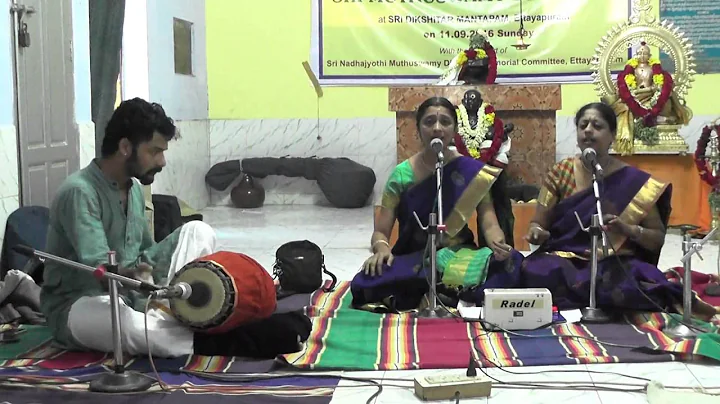 Swetaranyam Sisters | R.Nithya & R.Vidya | Sangeet...