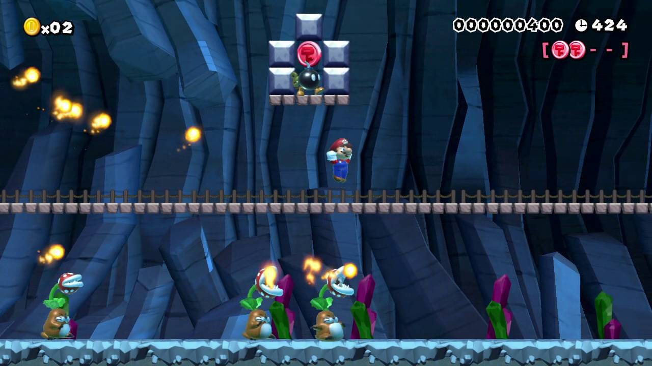 Flamebait by ska - SUPER MARIO MAKER - No Commentary Gameplay 一 1AJ