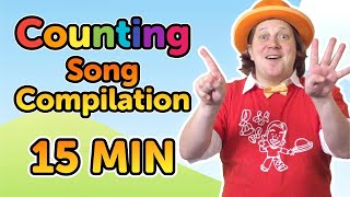 Counting Songs: 15 Minutes! | Kids Songs | Magicio &amp; Friends | Made by Red Cat Reading