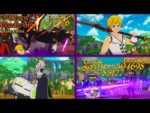 THIS FILTHY TRAITOR MELIODAS TEAM RUNS A TRAIN ON PVP!!! | SDS: Grand Cross