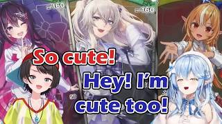 Subaru seeing her favorite hololive members w/ Lamy [hololive/ENG Subs]