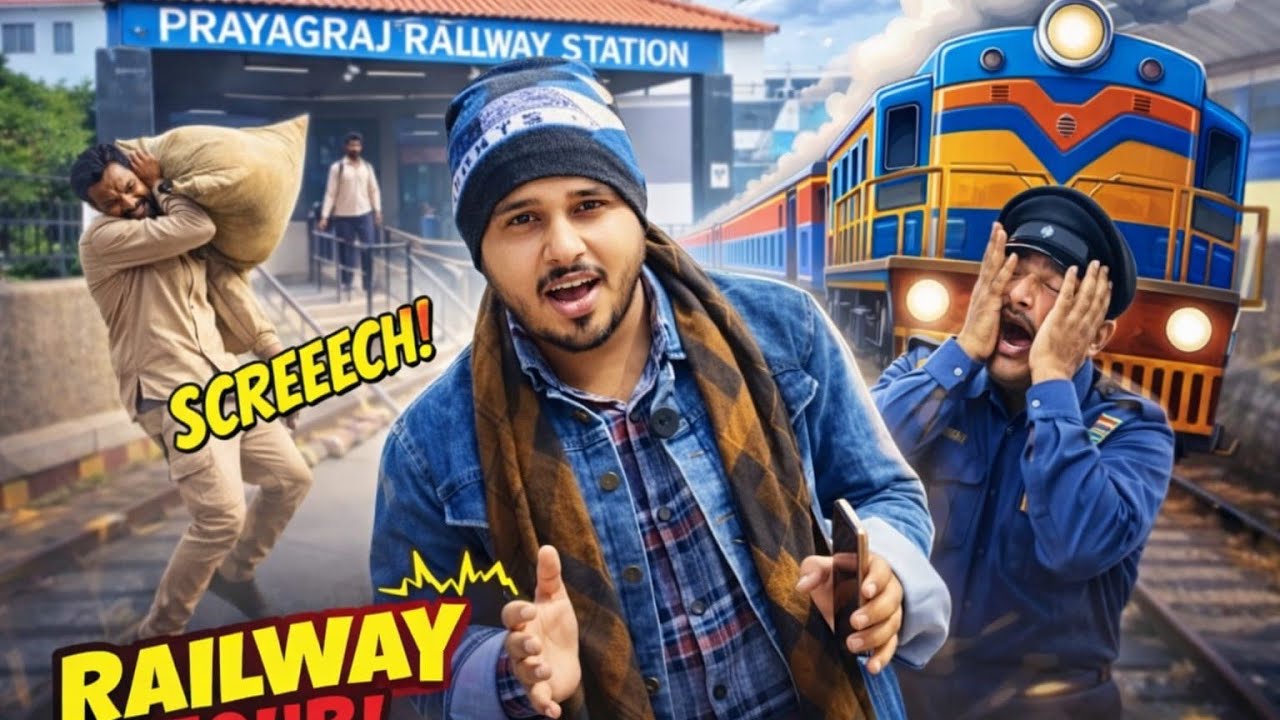 Prayagraj Station to Spectacle: Experiencing the New Prayagraj Junction" or "Gateways of Faith: 