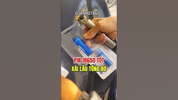 Cách sử dụng pin 18650 beston 3.7v 3300mAh cho tông đơ cắt tóc, đèn pin lâu ☎️0389007867