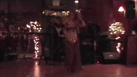 Maria Johnston New Year's Bellydancing