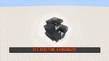 ✔️ Minecraft Redstone 3x3 Randomizer | Working 1.15