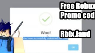 *ALL NEW PROMO CODES FOR (RBLX.LAND) IN JUNE *2020* WORKING. FREE ROBLOX PROMOCODE! FREE ROBUX CODE!