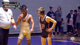 WHS vs DAVIS Wrestling Highlights 20171212-133PM