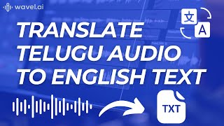 How to Convert Telugu Audio to English Text | Instant Audio Translator screenshot 2