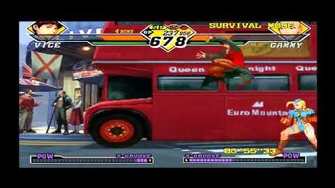 Capcom vs SNK 2: Survival Mode Vice