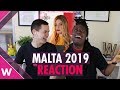 Malta | Eurovision 2019 REACTION video | Michela "Chameleon"