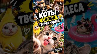 ЭТИ КОТЫ ЖИВУТ ПО СВОИМ ПРАВИЛАМ 😂 #cats #cat #котики #memes #юмор #funny #мем #смешно #кот