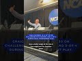 Craig Skinner's challenge choices