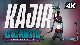 GIGANTIC RAMPAGE EDITION Gameplay Kajir New Hero [4K 60FPS PC] - No Commentary