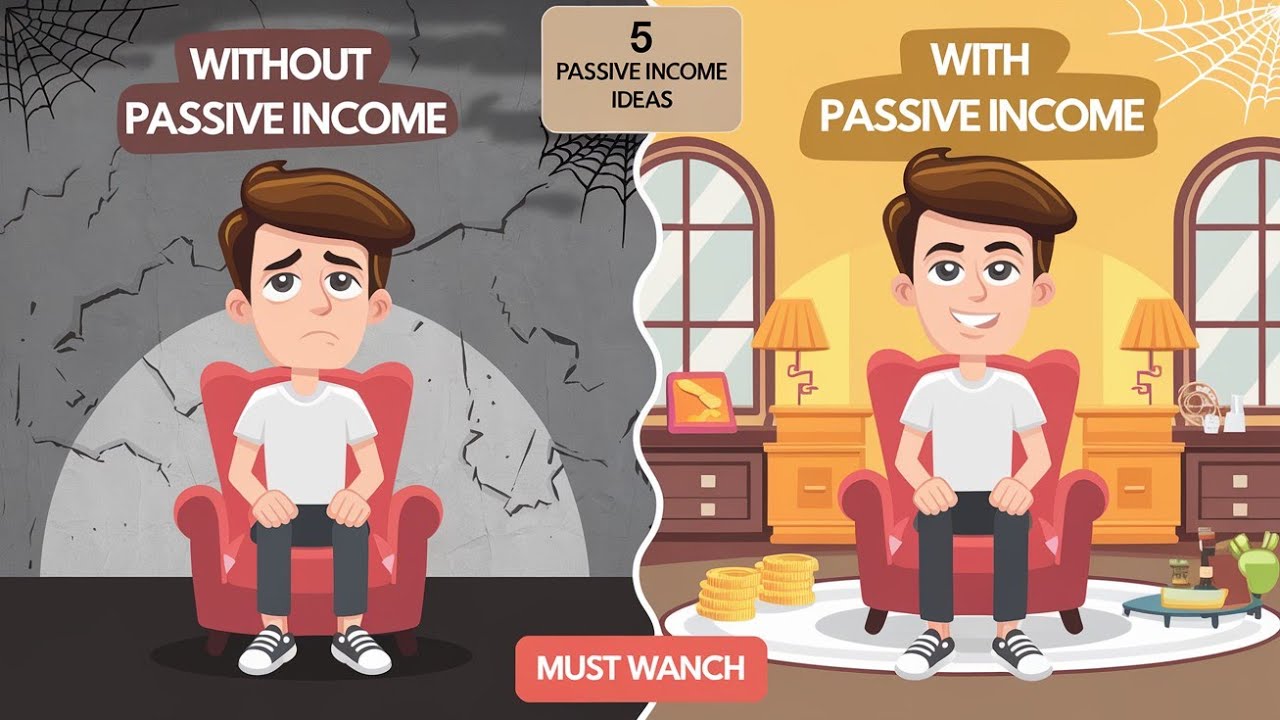"Top 5 Passive Income Ideas to Make Money While You Sleep!" - YouTube