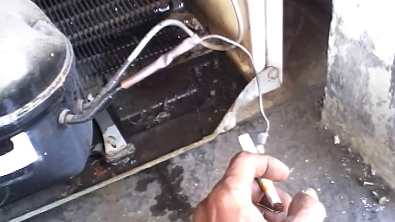 Cara Praktis Isi Freon Kulkas Youtube