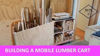 Mobile Lumber Cart