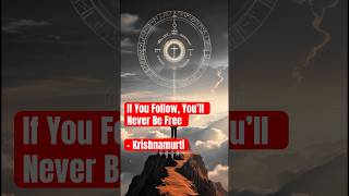 If You Follow, You’ll Never Be Free | Krishnamurti’s Warning #hasslewisdom #misfortune