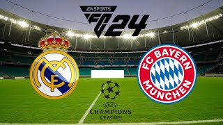 Real de Madrid - Bayern Munich (FC 24 - demi finale retour de la ligue des champions)