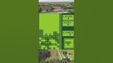 Tetris Attempt 377 of n #Shorts #nintendo #tetris  #game #retrogaming