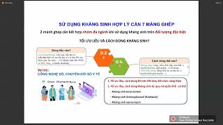 TỐI ƯU HÓA SỬ DỤNG KHÁNG SINH TẠI BỆNH VIỆN: TỪ LÝ THUYẾT ĐẾN THỰC HÀNH LÂM SÀNG