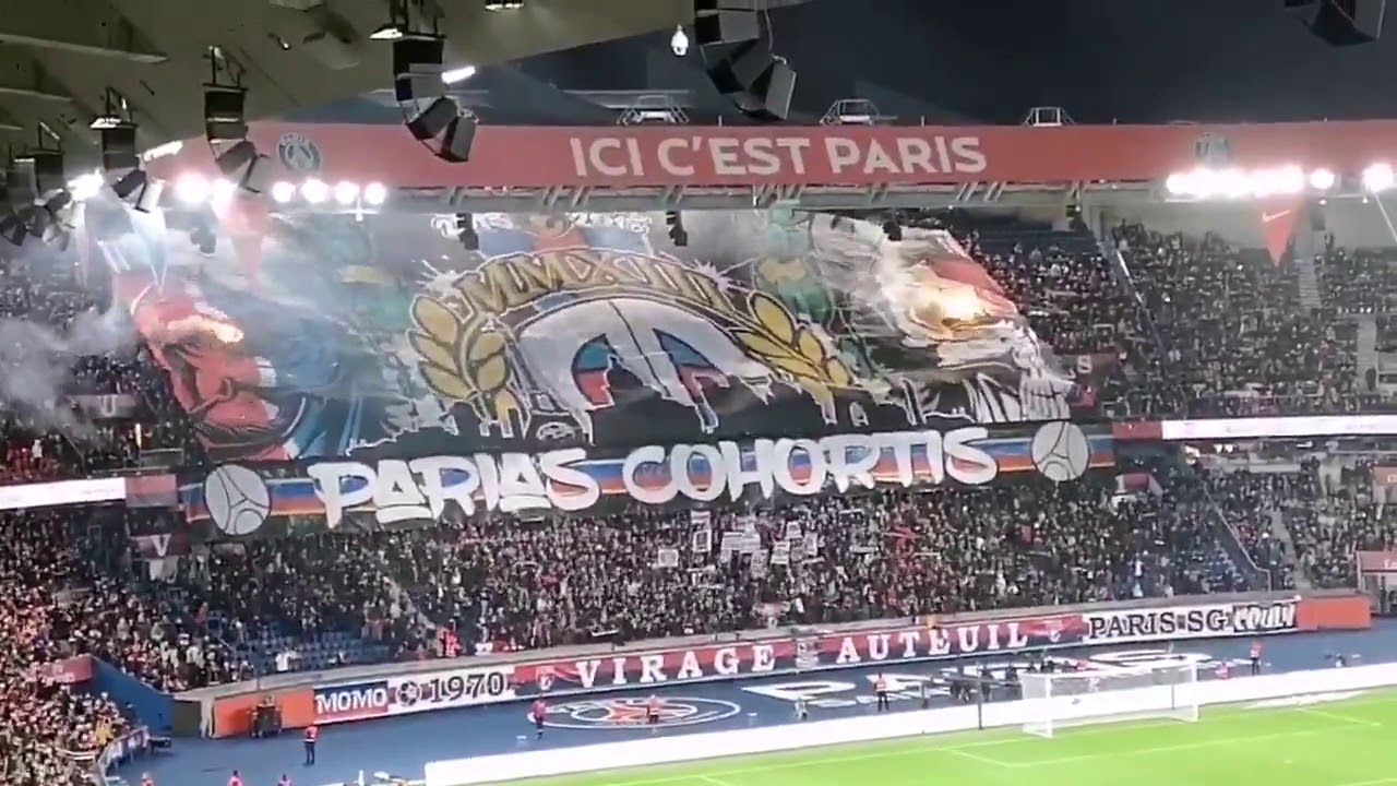 Paris SG vs Nantes 22/12/2018 5 years of Ultras 