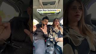 Gujjar Boys Systemmm 🔥😂 Must Watch 😝 #gujjar #comedy #rajatswati #couplegoals #viral #ytshorts screenshot 5