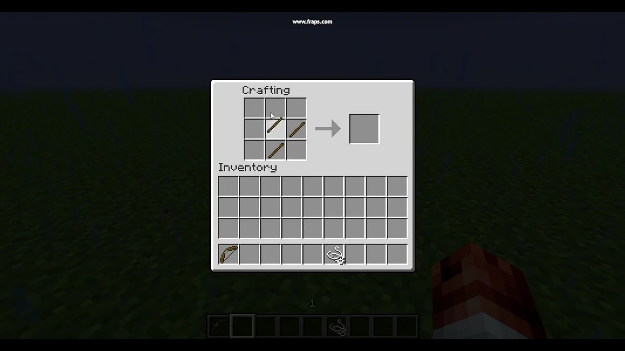 How To Make a Bow in Minecraft 1.6.2 [HD] - YouTube